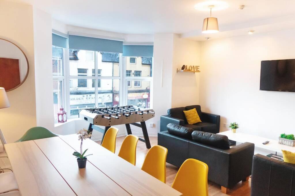 Apartment Up To 9 Close To Centre, Big Tv And Wifi Cardiff Zewnętrze zdjęcie